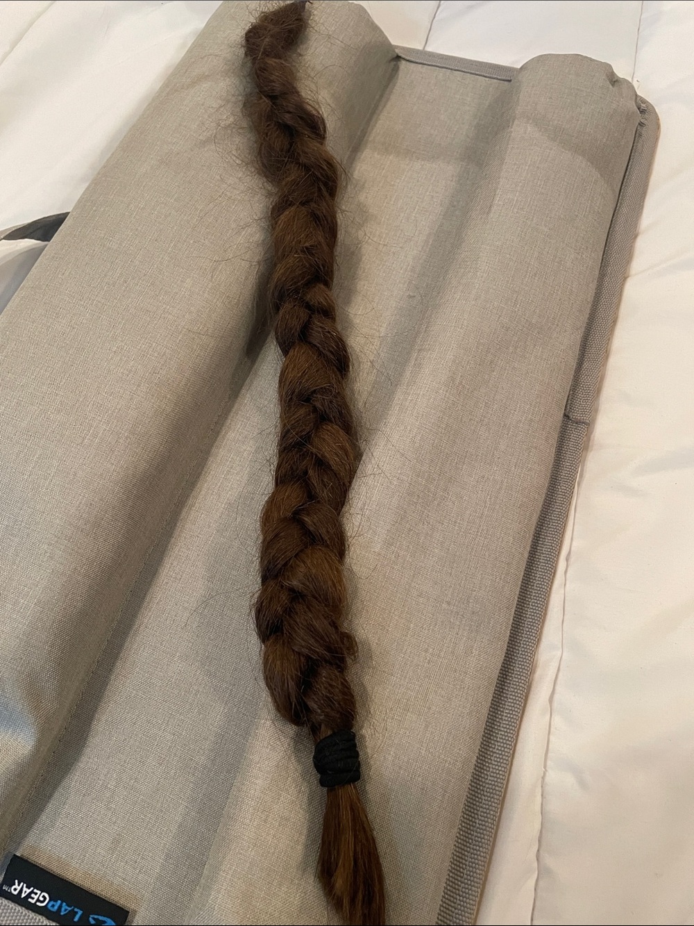 Dark Brown Braided Hair Extension